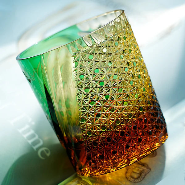 風神 FŪJIN - EDO KIRIKO HANDCRAFTED WHISKY GLASS