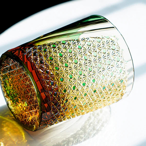 風神 FŪJIN - EDO KIRIKO HANDCRAFTED WHISKY GLASS