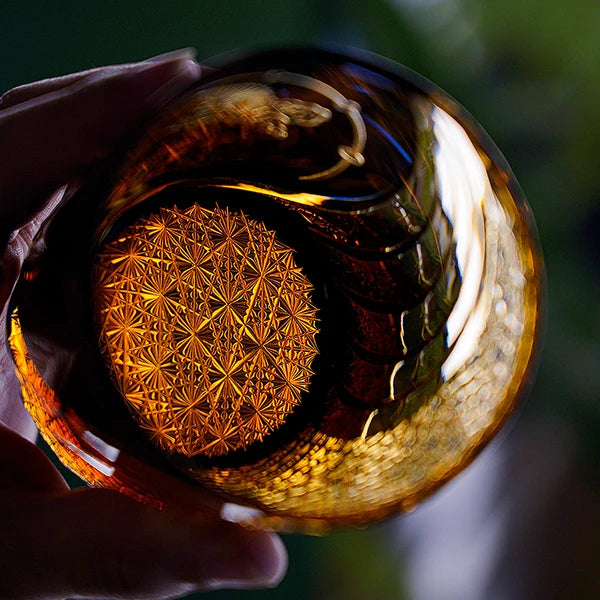 雷神 RAIJIN - EDO KIRIKO HANDCRAFTED WHISKY GLASS
