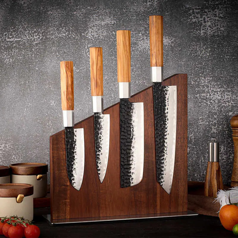 NATURAL ACACIA WOOD MAGNETIC KNIFE HOLDER - KNIVORÀ
