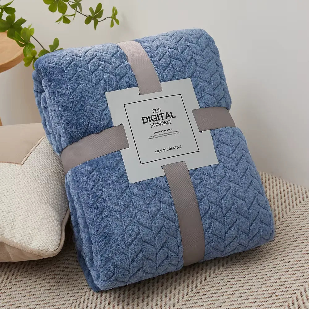 COCOON MOSS BLANKET