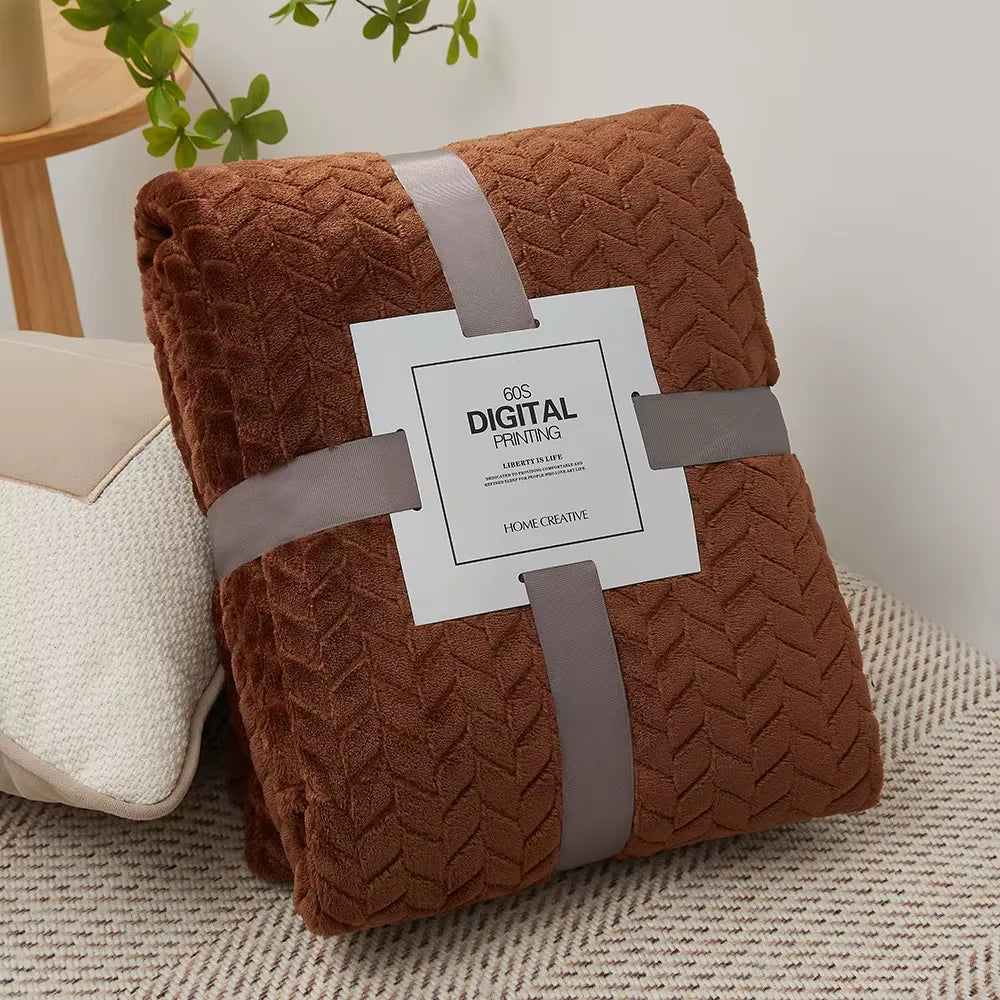 COCOON MOSS BLANKET