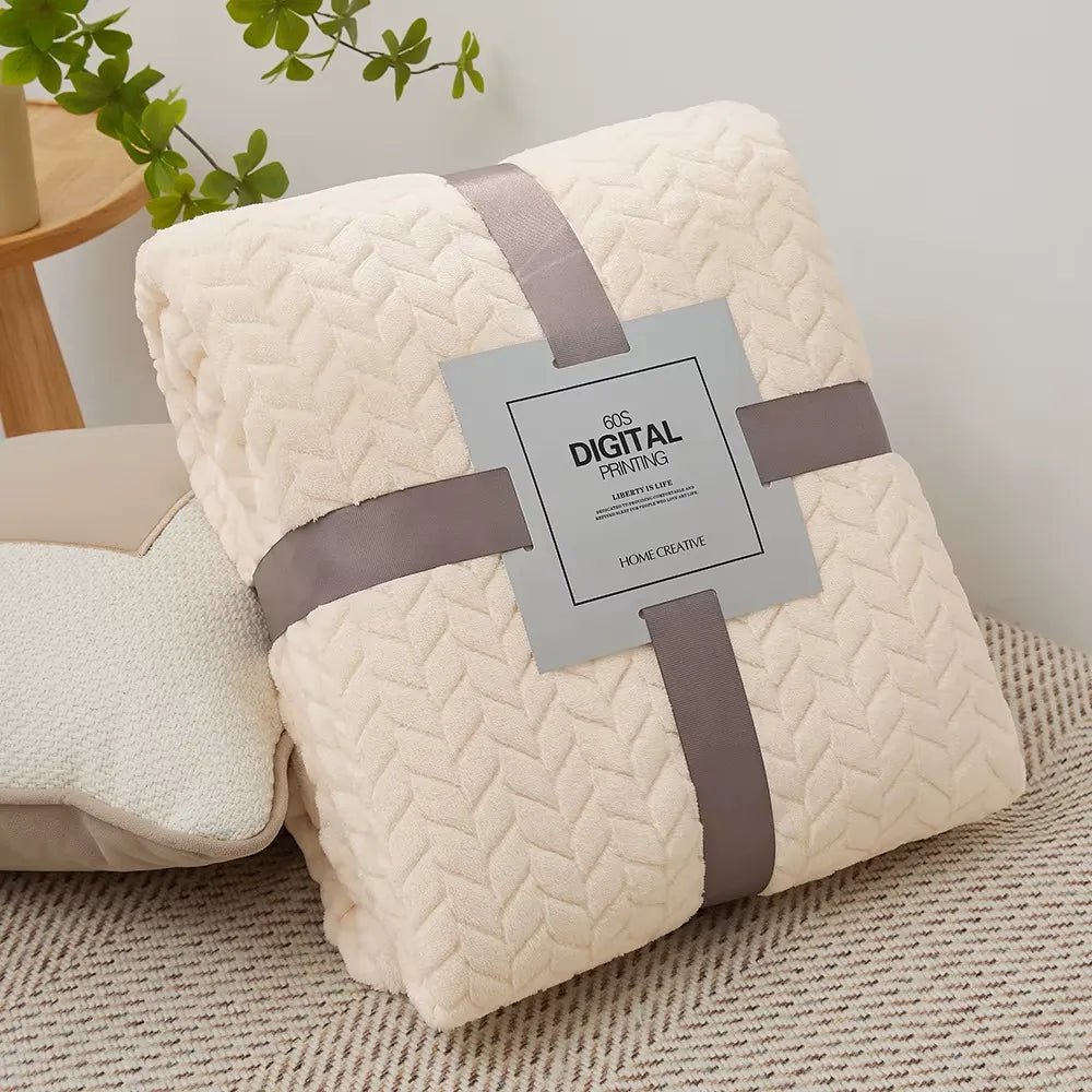COCOON MOSS BLANKET