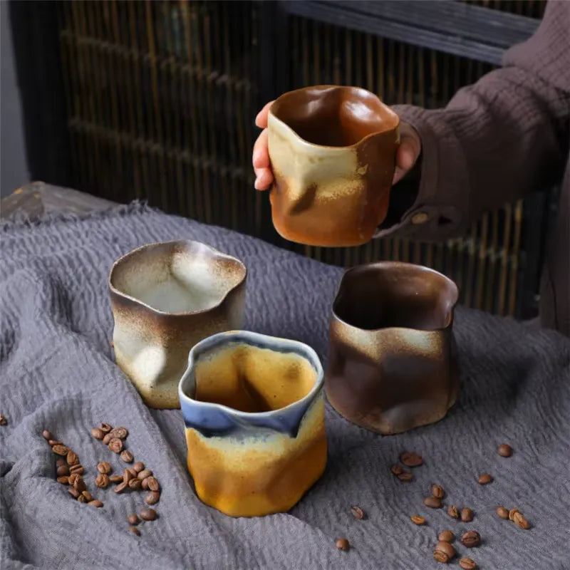MOLTEN EDGE HANDMADE COFFEE CUP 2 PIECE SET
