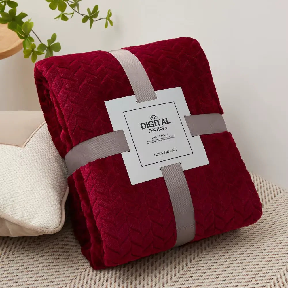 COCOON MOSS BLANKET