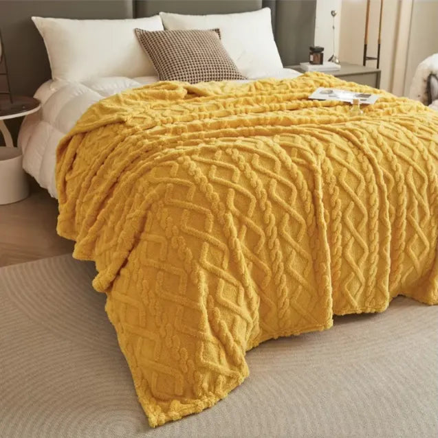 VELORA KNIT BLANKET