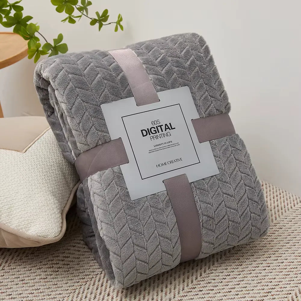 COCOON MOSS BLANKET