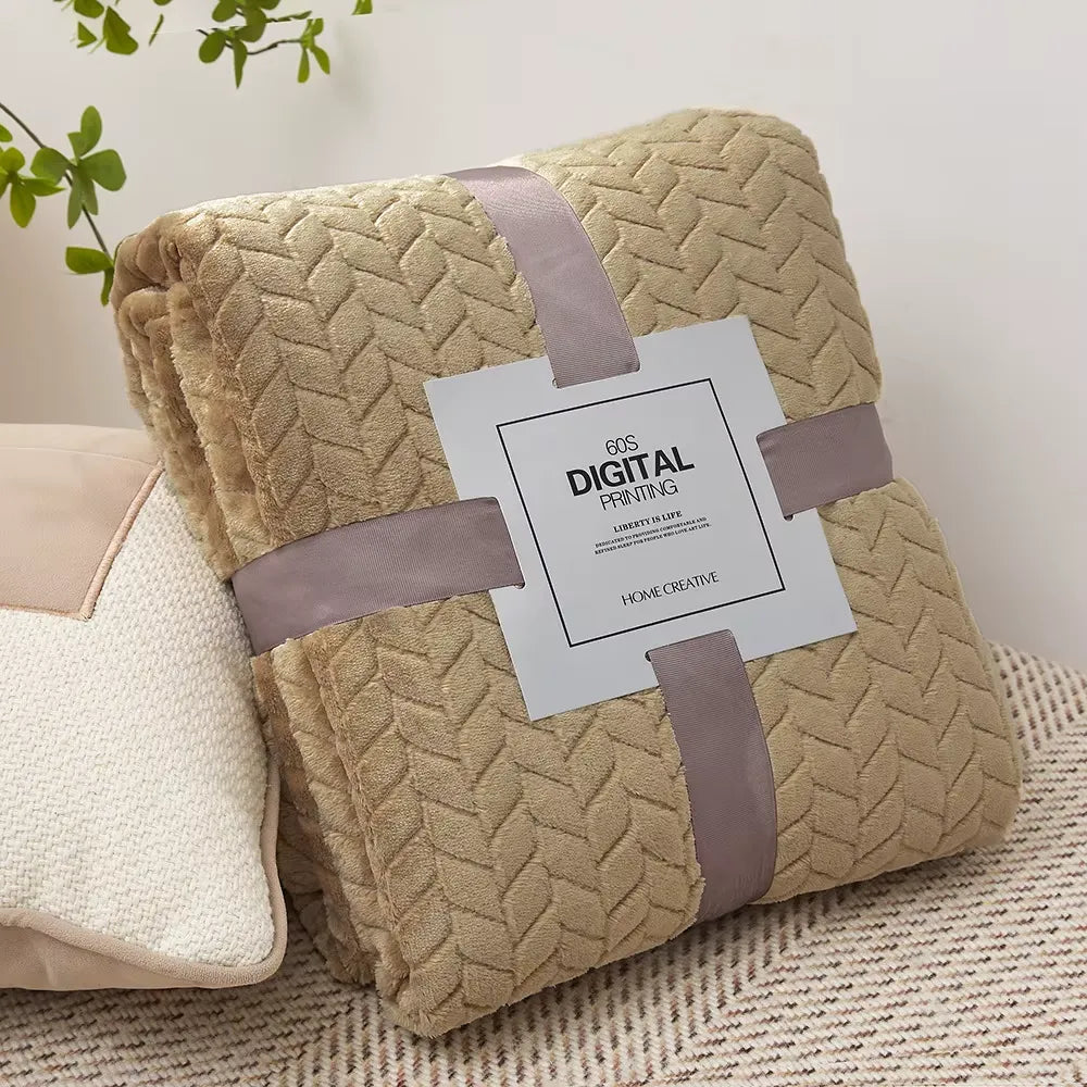 COCOON MOSS BLANKET