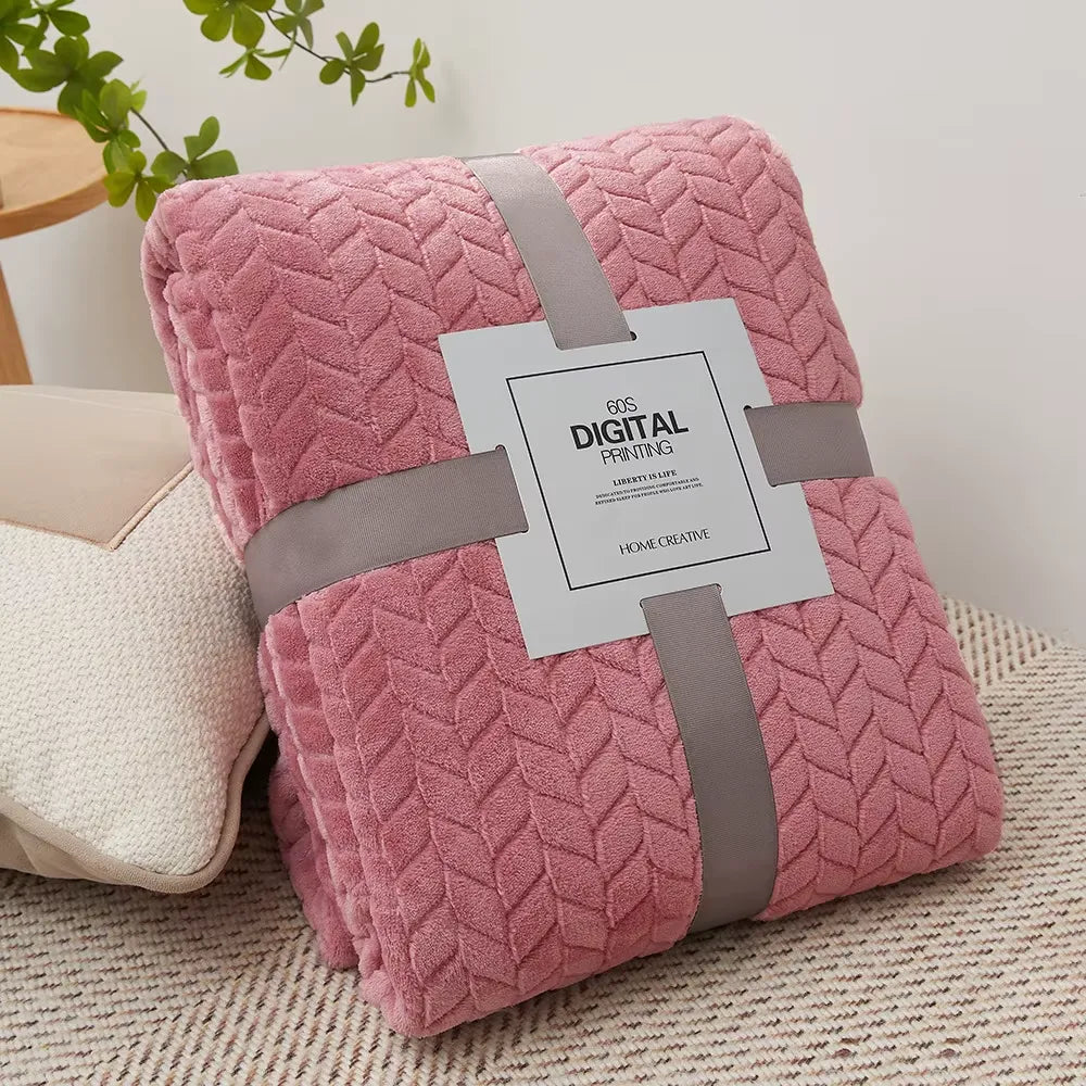COCOON MOSS BLANKET