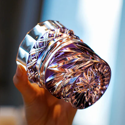 紫風 SHIFŪ - EDO KIRIKO HANDCRAFTED WHISKY GLASS