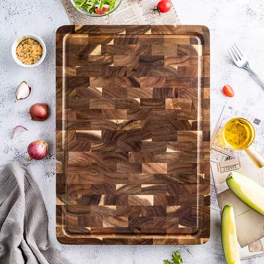 NATURAL ACACIA WOOD CUTTING BOARD