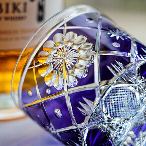 花霞	HANAGASUMI - EDO KIRIKO HANDCRAFTED WHISKY GLASS