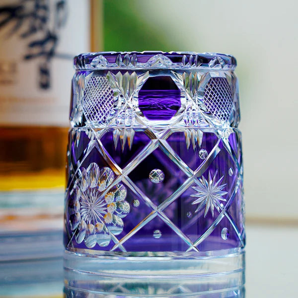 花霞	HANAGASUMI - EDO KIRIKO HANDCRAFTED WHISKY GLASS