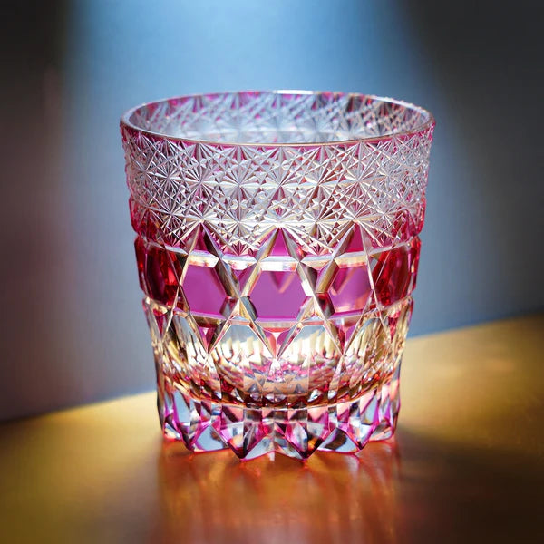 薔薇晶 BARA-SHŌ - EDO KIRIKO HANDCRAFTED WHISKY GLASS