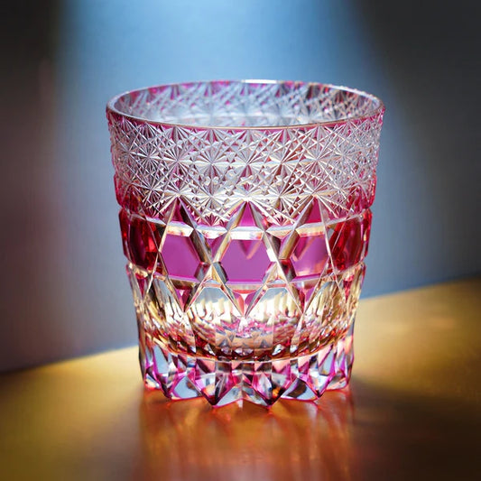 薔薇晶 BARA-SHŌ - EDO KIRIKO HANDCRAFTED WHISKY GLASS