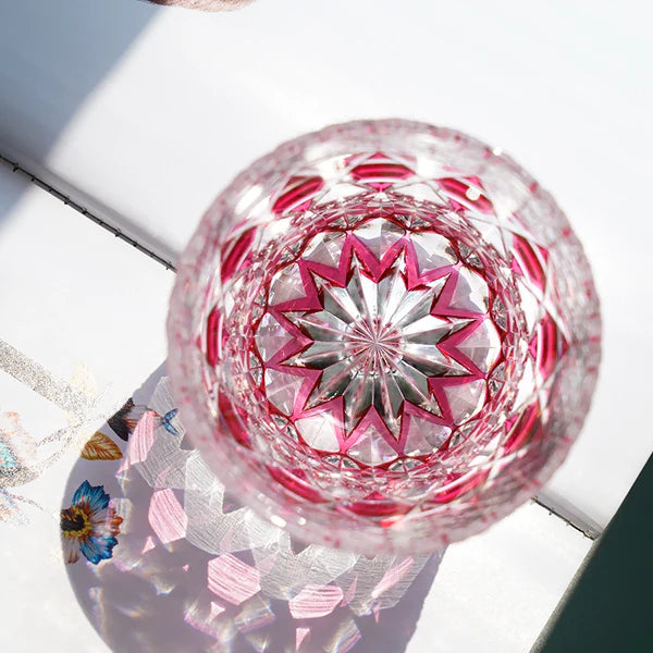 薔薇晶 BARA-SHŌ - EDO KIRIKO HANDCRAFTED WHISKY GLASS