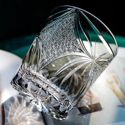 蝶晶 CHŌSHŌ - EDO KIRIKO HANDCRAFTED WHISKY GLASS