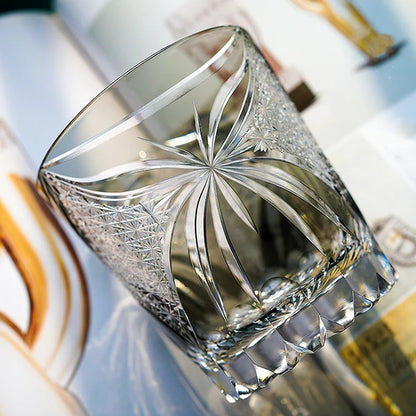 蝶晶 CHŌSHŌ - EDO KIRIKO HANDCRAFTED WHISKY GLASS