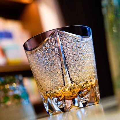鳳舞 HŌBU - EDO KIRIKO HANDCRAFTED WHISKY GLASS