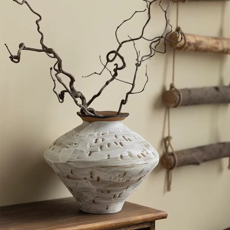 MODERN SIMPLE ART VASE 2 PIECE SET
