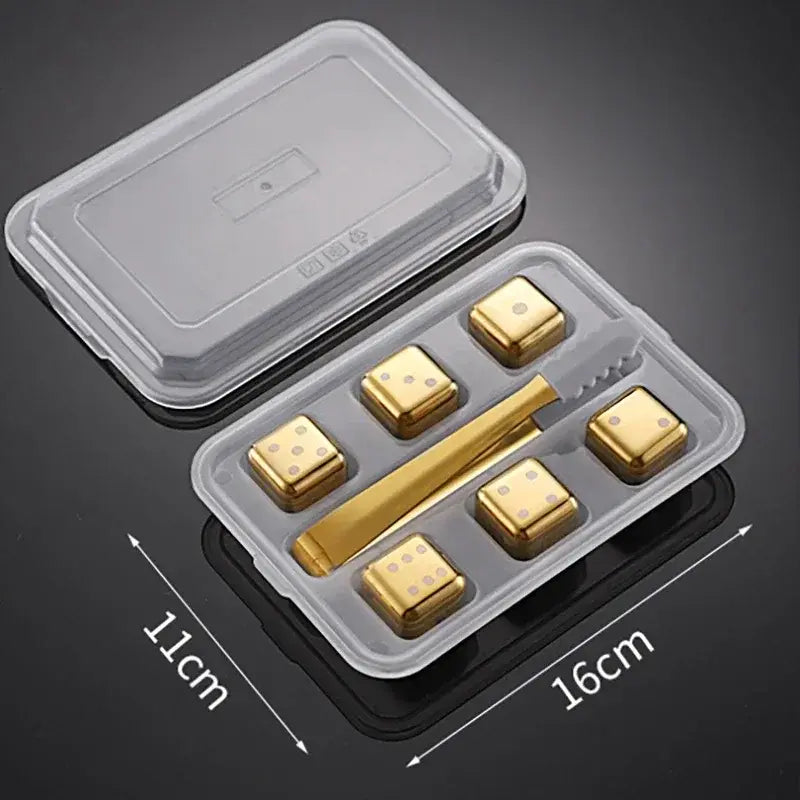 WHISKEY ICE ROCKS SET