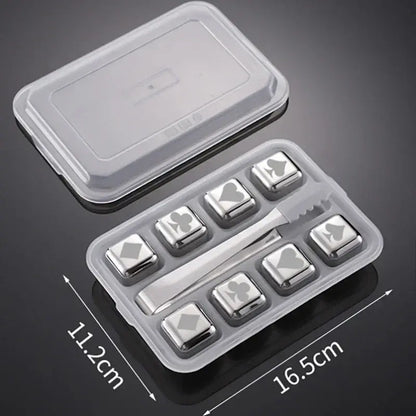 WHISKEY ICE ROCKS SET