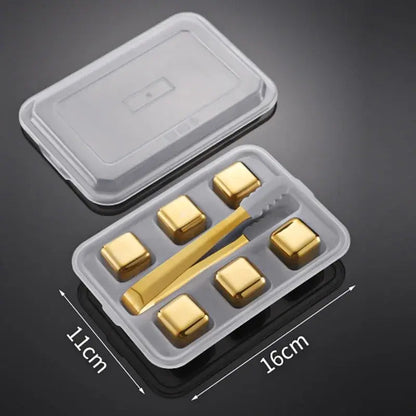 WHISKEY ICE ROCKS SET