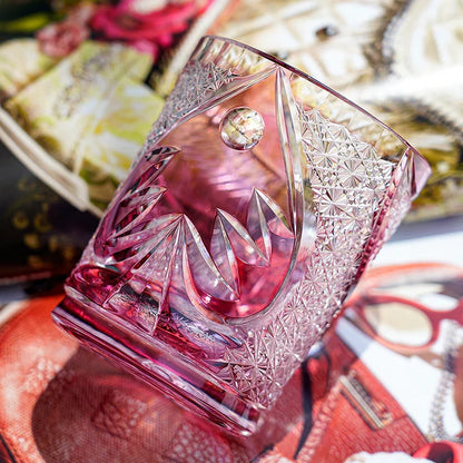 桜夜奏 SAKURAYASŌ - EDO KIRIKO HANDCRAFTED WHISKY GLASS