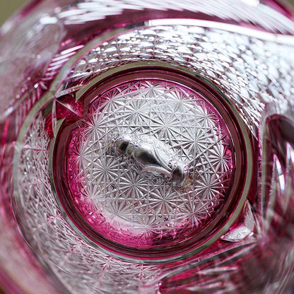 桜夜奏 SAKURAYASŌ - EDO KIRIKO HANDCRAFTED WHISKY GLASS