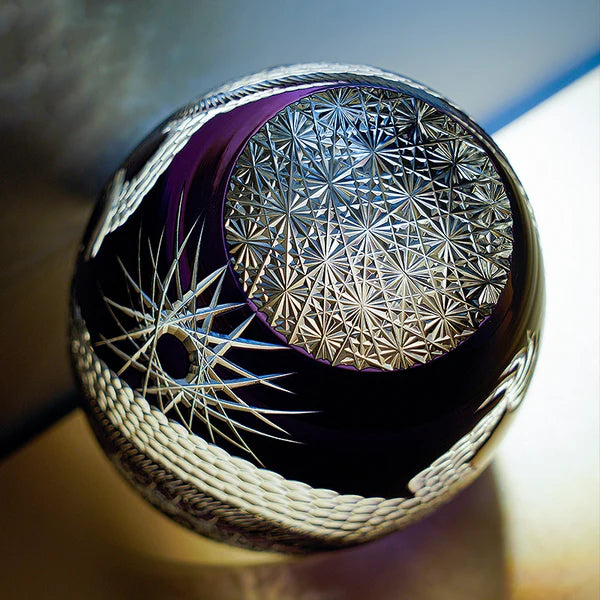 紫龍 SHIRYŪ - EDO KIRIKO HANDCRAFTED WHISKY GLASS