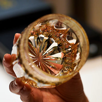 晶環 SHŌKAN - EDO KIRIKO HANDCRAFTED WHISKY GLASS