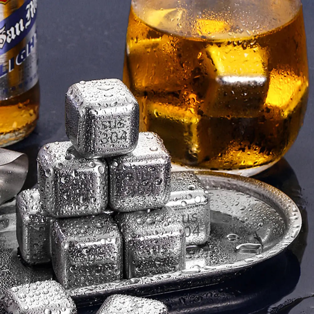 WHISKEY ICE ROCKS SET
