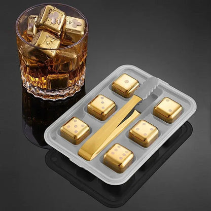 WHISKEY ICE ROCKS SET