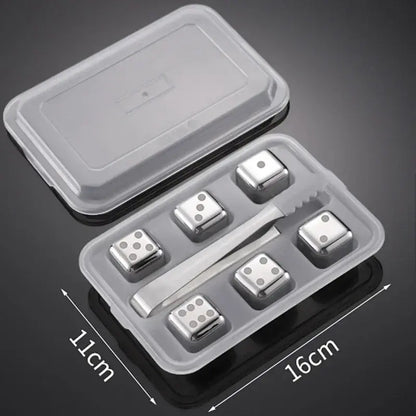 WHISKEY ICE ROCKS SET