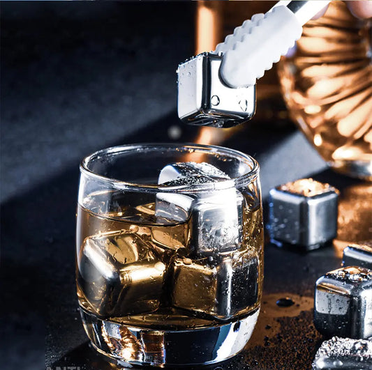 WHISKEY ICE ROCKS SET