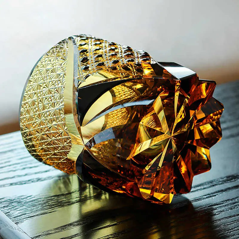 夜琥 YORU KOHAKU- EDO KIRIKO HANDCRAFTED WHISKY GLASS - KNIVORÀ