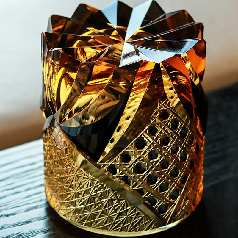 夜琥 YORU KOHAKU- EDO KIRIKO HANDCRAFTED WHISKY GLASS - KNIVORÀ