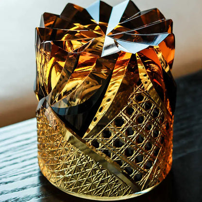 夜琥 YORU KOHAKU- EDO KIRIKO HANDCRAFTED WHISKY GLASS - KNIVORÀ