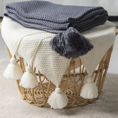 NESTELLE JACQUARD THROW
