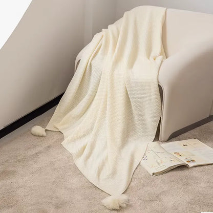 NESTELLE JACQUARD THROW