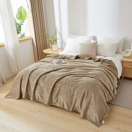 COCOON MOSS BLANKET