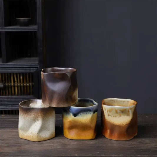 MOLTEN EDGE HANDMADE COFFEE CUP 2 PIECE SET