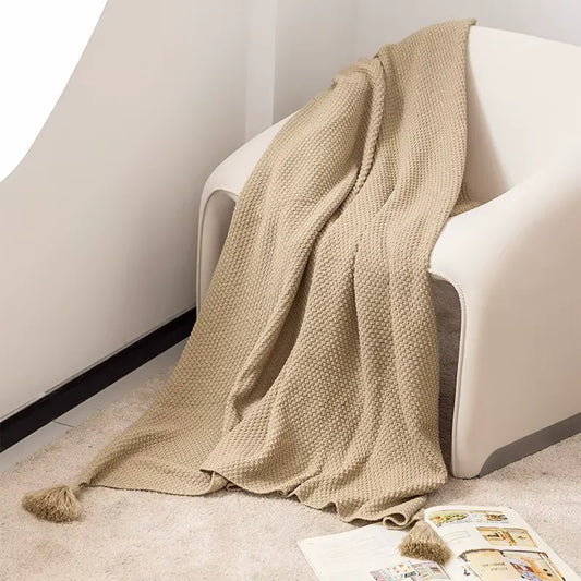 NESTELLE JACQUARD THROW