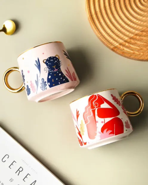 VALENTINE COFFEE CUP 2 PIECE SET