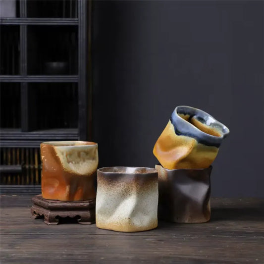 MOLTEN EDGE HANDMADE COFFEE CUP 2 PIECE SET