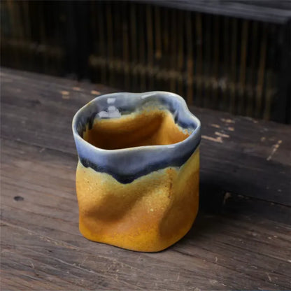 MOLTEN EDGE HANDMADE COFFEE CUP 2 PIECE SET